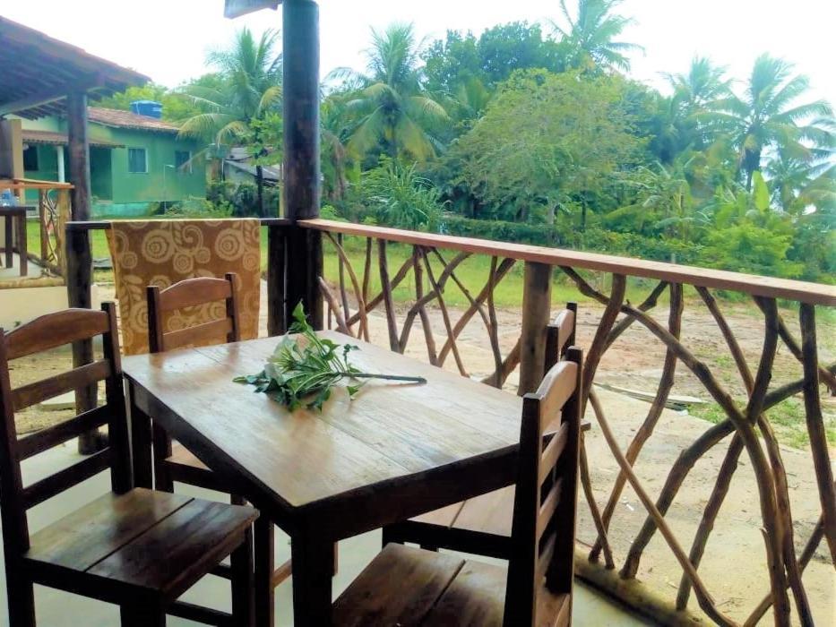 Paraiso Da Falesia Em Cumuruxatiba Com Vista Excepcional Para O Mar Villa Exterior photo